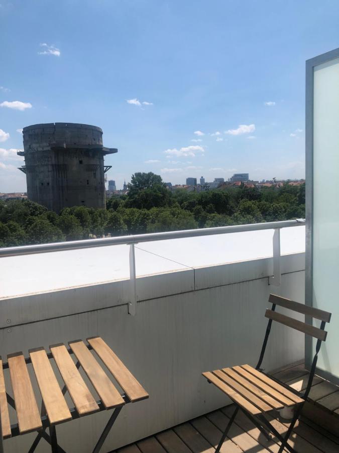 Augartenblick Penthaus 17 - Blick Zum Riesenrad Vienna Exterior photo