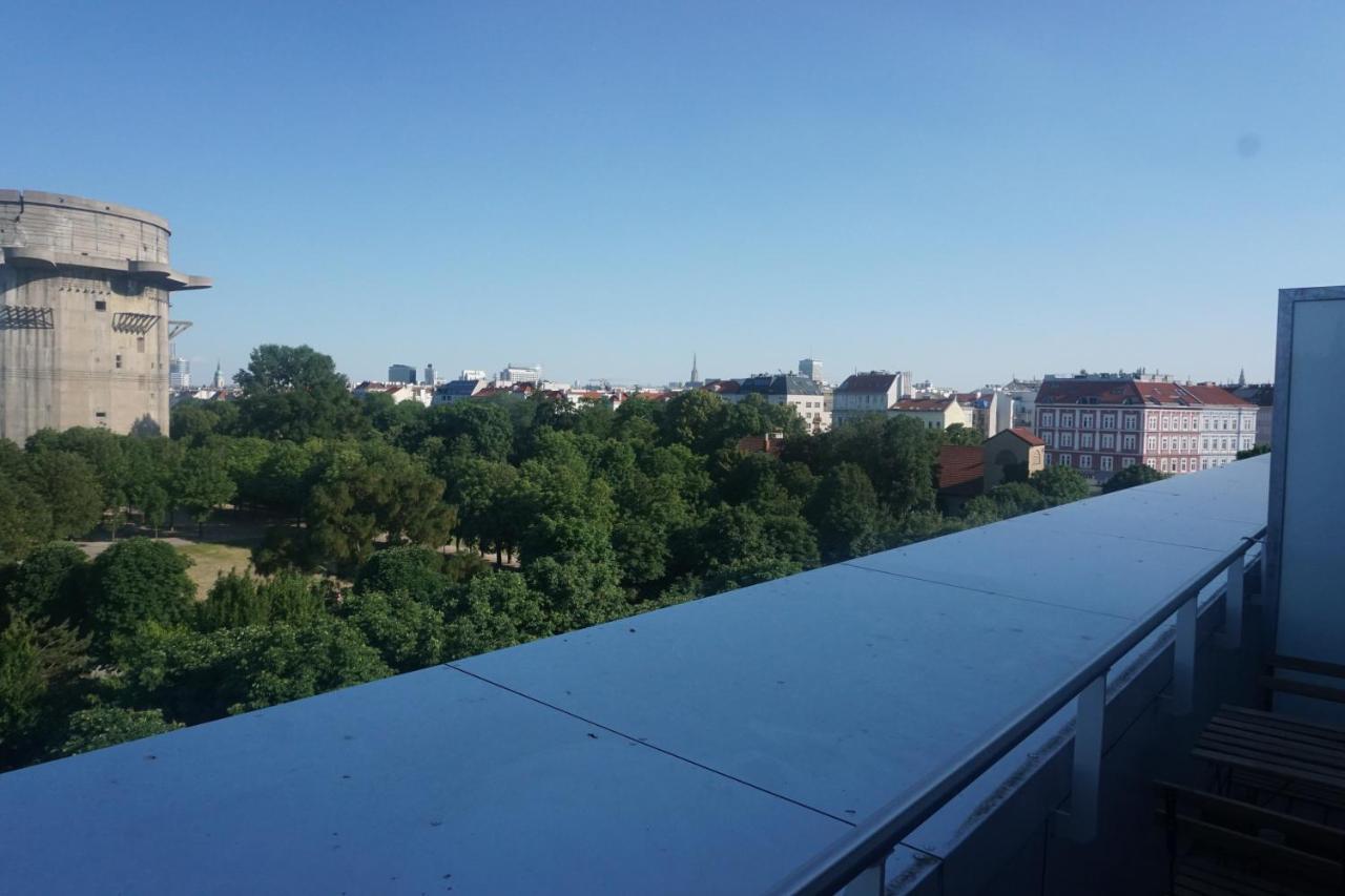 Augartenblick Penthaus 17 - Blick Zum Riesenrad Vienna Exterior photo