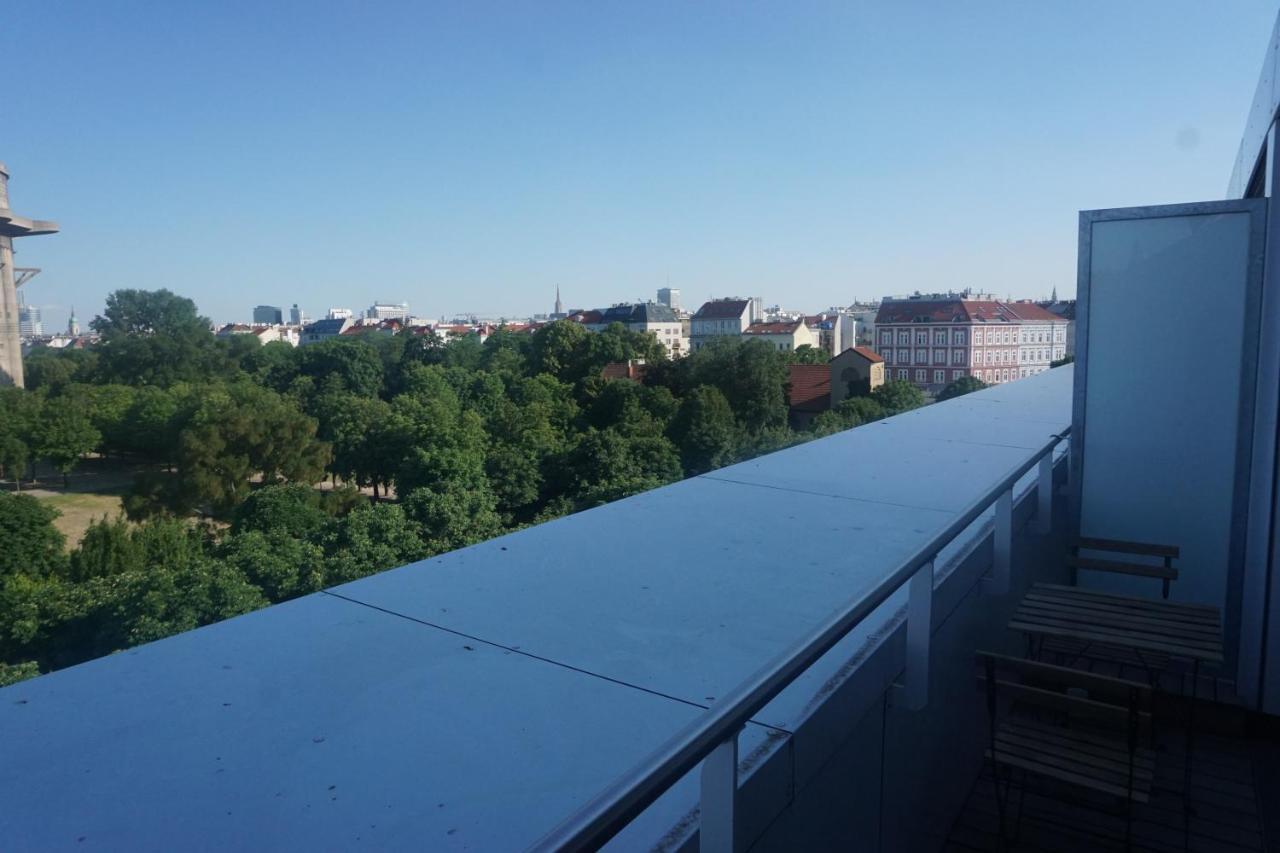 Augartenblick Penthaus 17 - Blick Zum Riesenrad Vienna Exterior photo